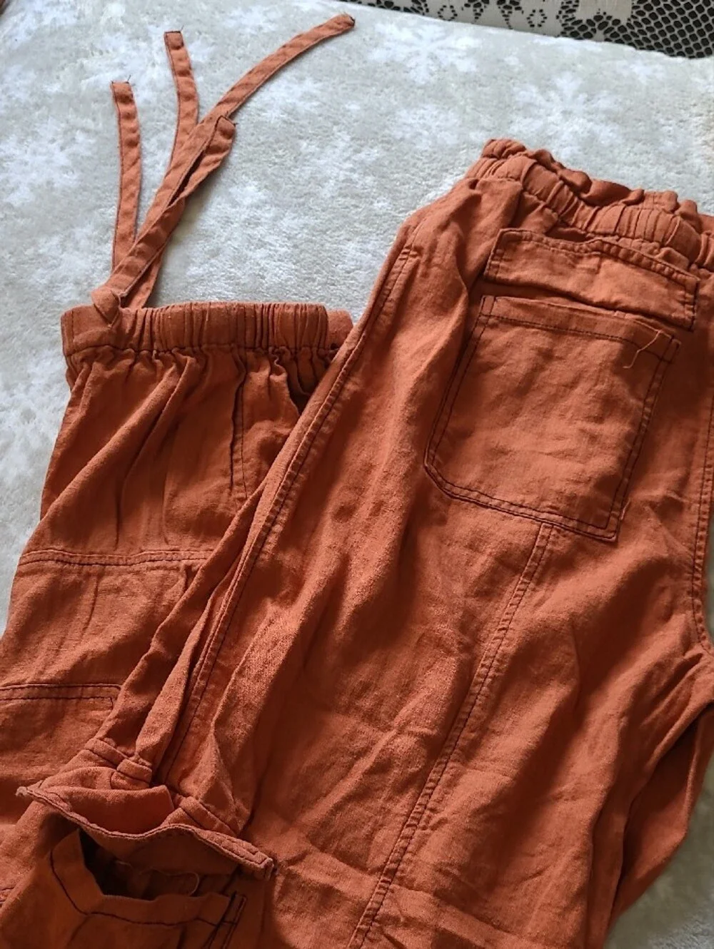 Forever 21 Rust Cargo Joggers